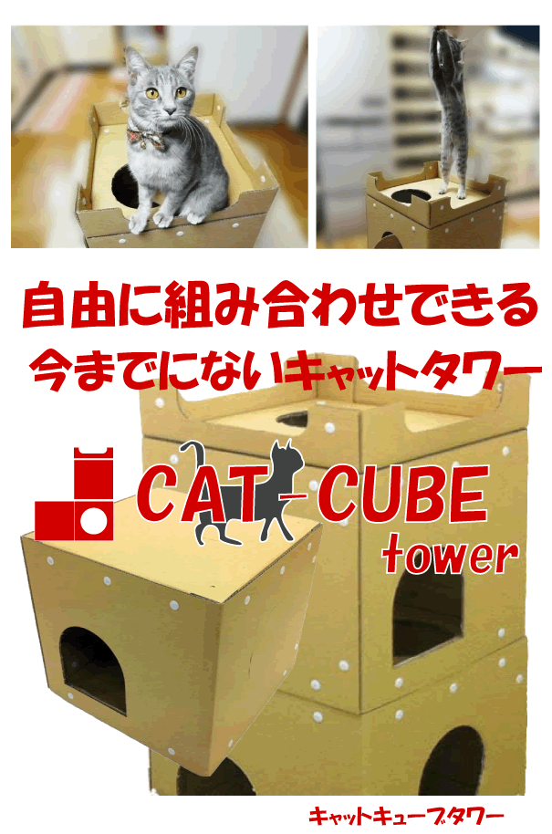 キャットキューブタワー（CAT-CUBE-TOWER）