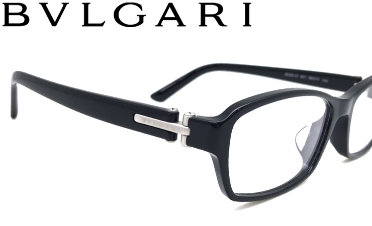 BVLGARI めがね ブラック ブルガリ メガネフレーム 眼鏡 BV-3025D-501 WN0054 ブランド/メンズレディース /男性用女性用/度付き・伊達・老眼鏡・カラー・パソコン用PCメガネレンズ交換対応 WOODNET 