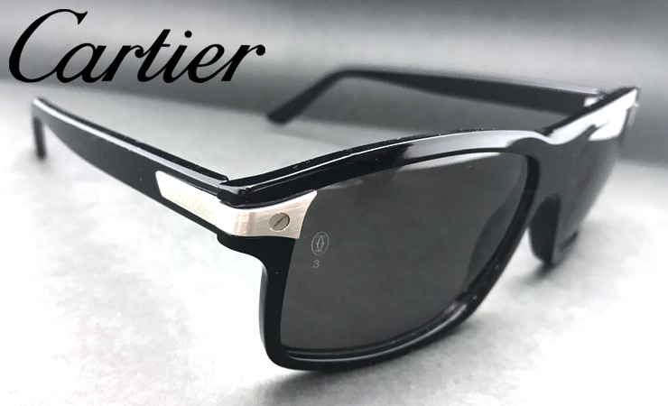 Cartier サングラス カルティエ ブランド グラデーションブラック CT-0304S-001 