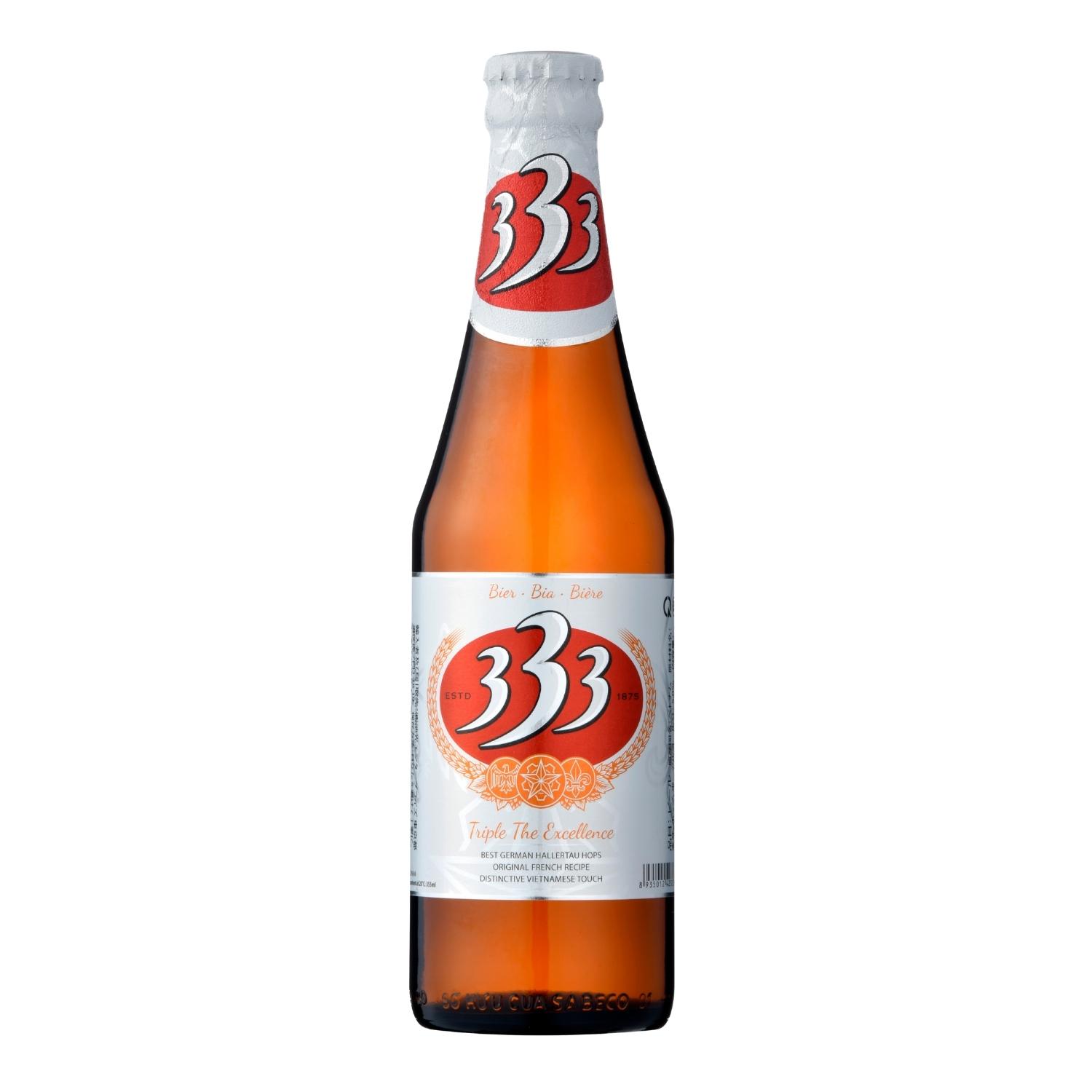 楽天市場】［あす楽］ベトナム 333ビール瓶 (355ml x 24本入) ビール 