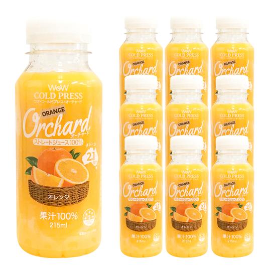 Wow コールドプレスオーチャード　オレンジ果汁 (215ml/10本入)