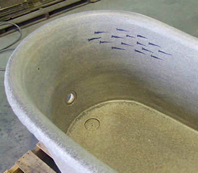 信楽焼 陶器浴槽