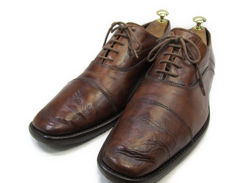【楽天市場】【中古】【送料無料】-41 / (26.5cm～27.0cm) イタリア製・ストレートチップメンズシューズ 紳士 靴 ビジネス