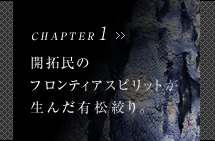 chapter1 J񖯂̃teBAXsbg񂾗LڂB