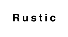 Rustic（ラスティック）