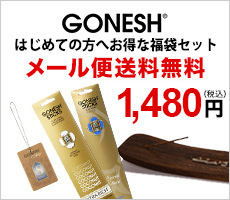 GONESH　お好きな香りを2箱チョイス　メール便送料無料　999円（税込）